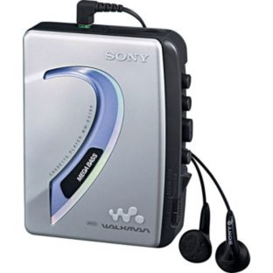 Sony Walkman Cassette Player - Silver