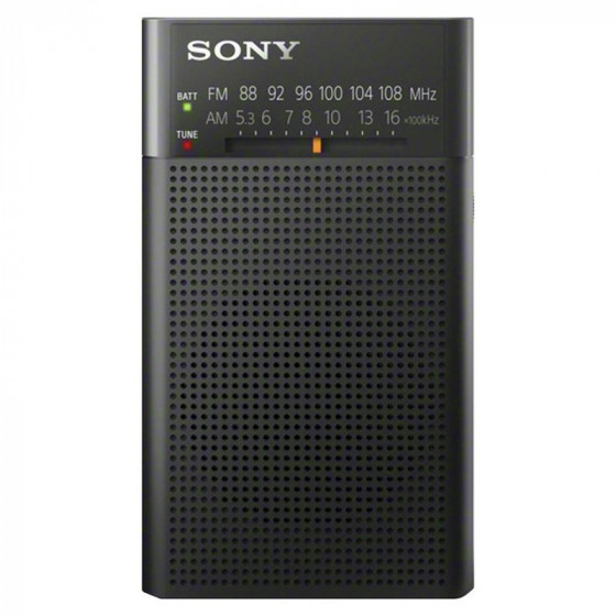 Sony ICFP26 FM/AM Portable Radio - Black
