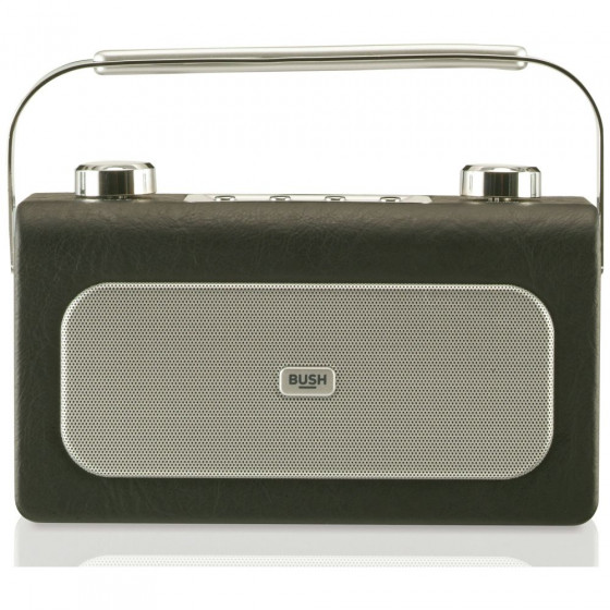 Bush Leather FM Radio - Black