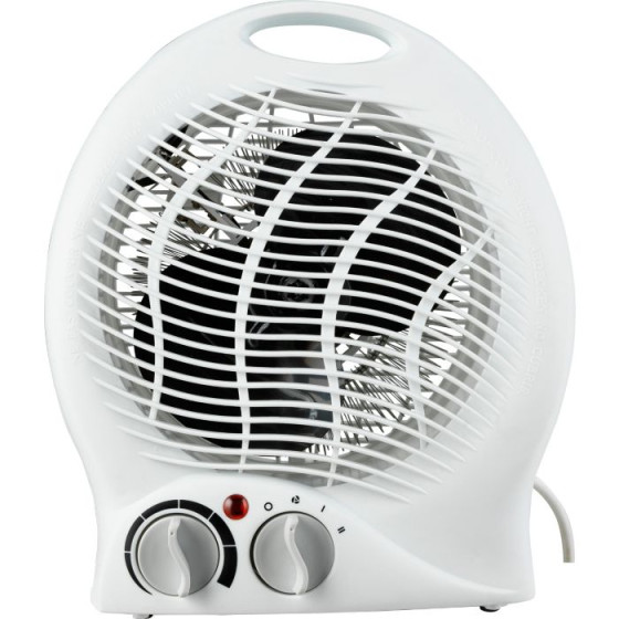 Argos Value Range 2kW Upright White Fan Heater