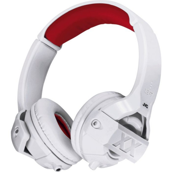 JVC HA-S44X-W Xtreme Xplosives On-Ear Headphones - White