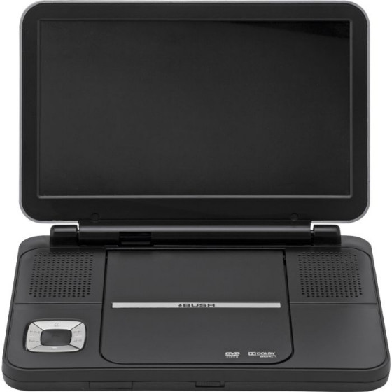 Bush 10 Inch Portable DVD Player - Black - with Remote Control