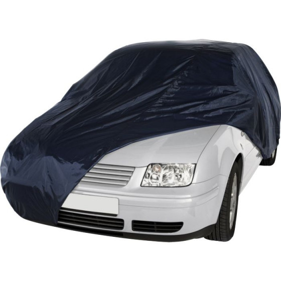 Deluxe Navy Blue Full Car Cover - Medium