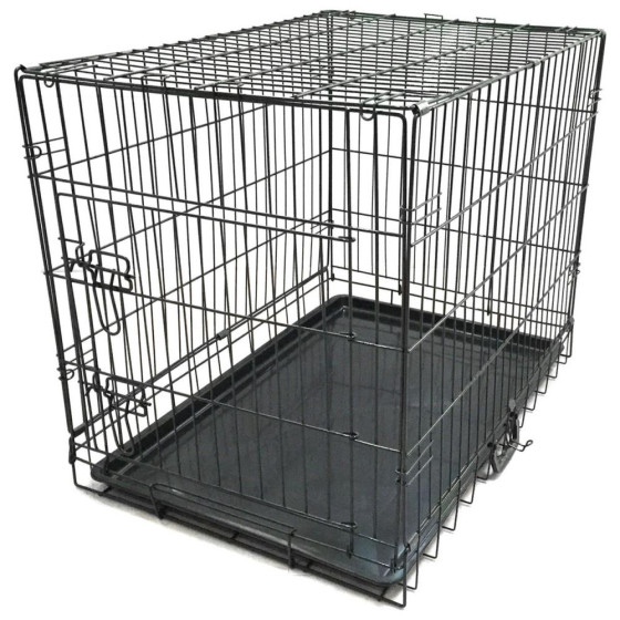 King Pets Single Door Dog Crate - Medium