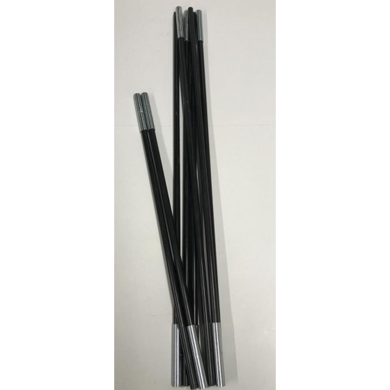Replacement Black Pole For Trespass 4 Man 2 Room Tunnel Tent 2934239