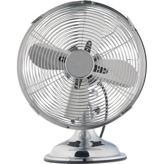 10" Silver Desk Fan
