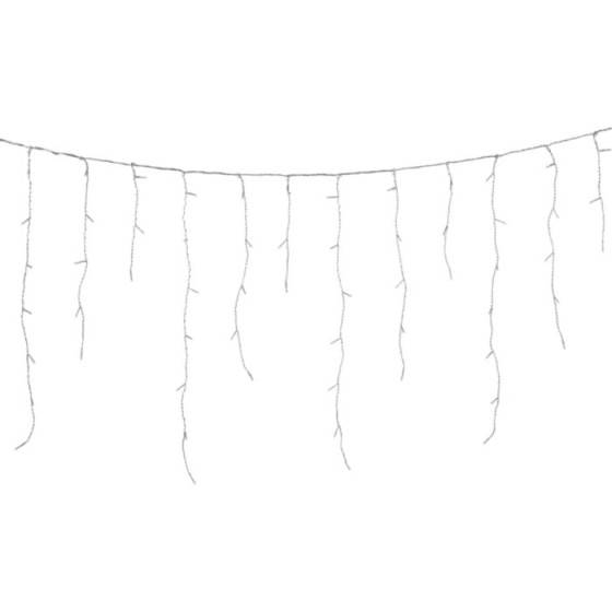 120 Multi-Function Micro Icicle Christmas Lights - White