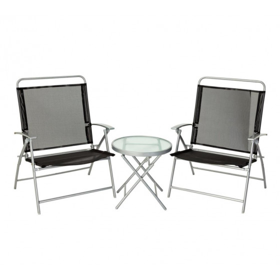 Home Atlantic 2 Seater Metal Bistro Set