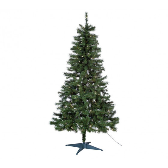 Home Nordland 6ft Pre-Lit Christmas Tree - Green