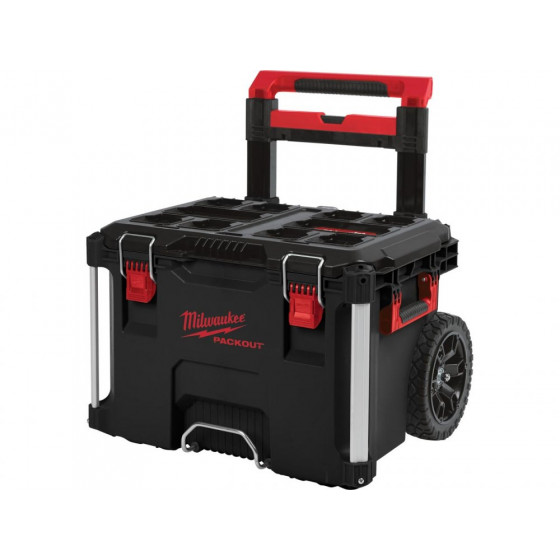 Milwaukee 4932464078 Packout Trolley Case - Black (No Organiser Tray)