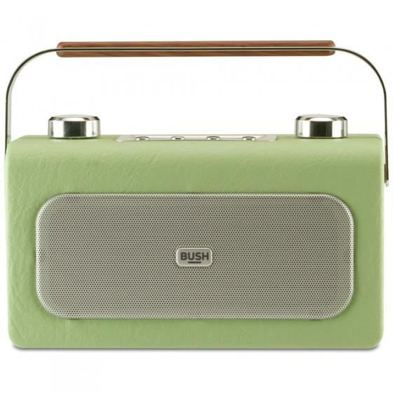 Bush Leather DAB/FM Radio - Pistachio
