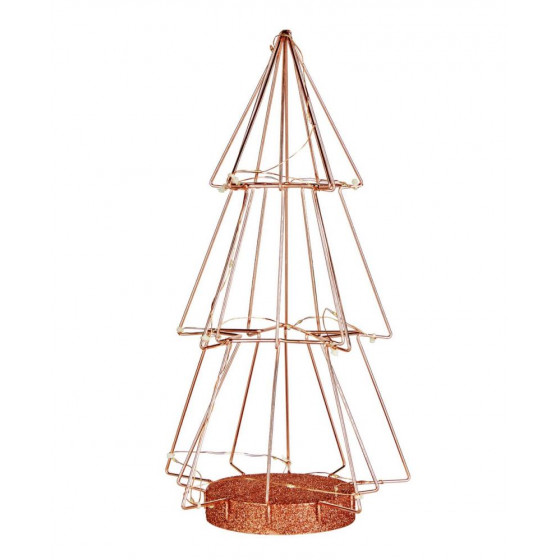 Home Christmas Noir Tree Light - Copper
