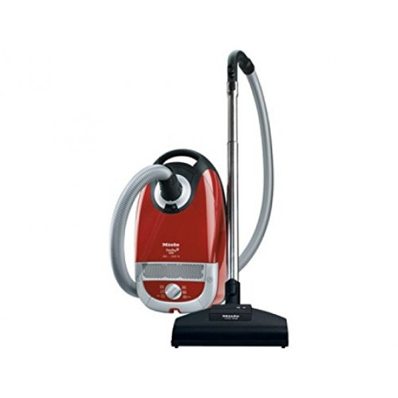 Miele C3 2200W Cat & Dog Turbo Bagged Cylinder Vacuum Cleaner - Red
