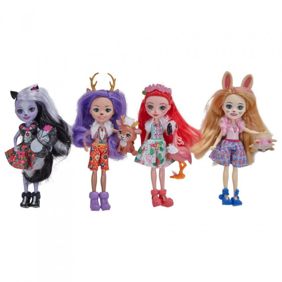 Enchantimals Doll Set - 4 Pack