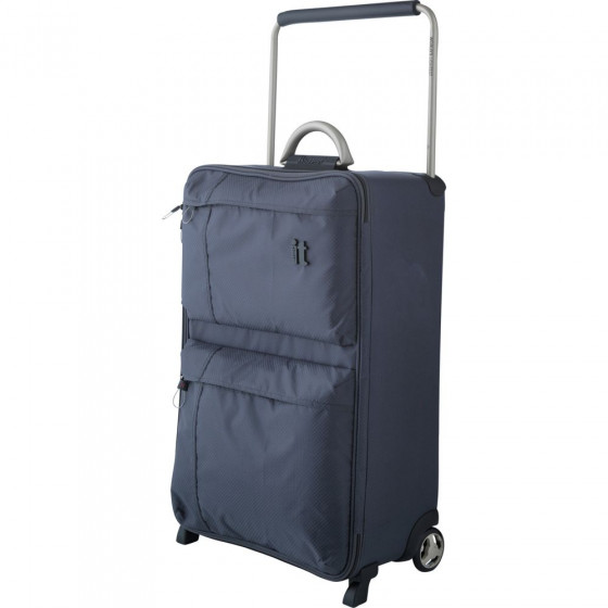 IT Worlds Lightest Medium Wheel Suitcase - Charcoal