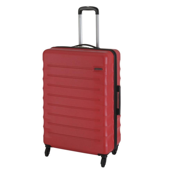Featherstone 4 Wheel Hard Large Suitcase - Red
