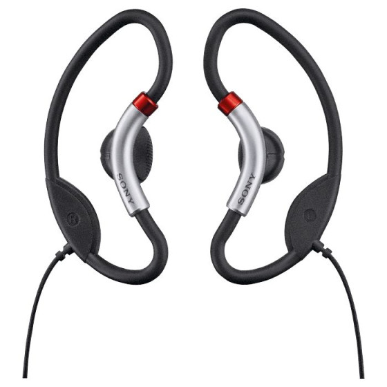 Sony MDR-A5215 Sports Headphones - Black and Silver