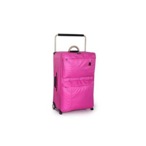 IT World's Lightest Large 2 Wheel Suitcase - Pink