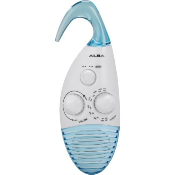 Alba Shower Radio - White
