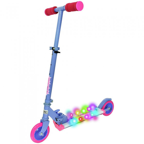 Ozbozz Cosmic Scooter - Light Pink (Lights Not Working)