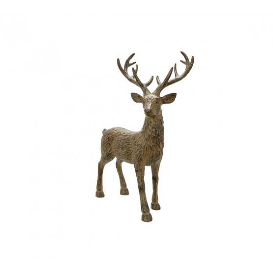 Home Large Standing Stag Christmas Decoration