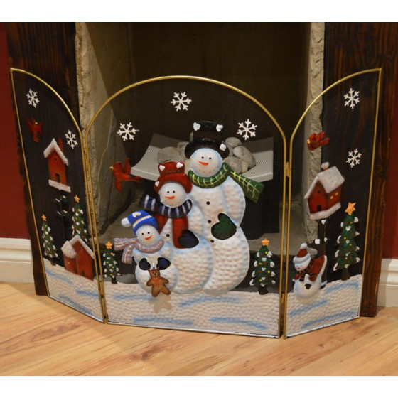 Premier Snowman Fireguard - 63cm