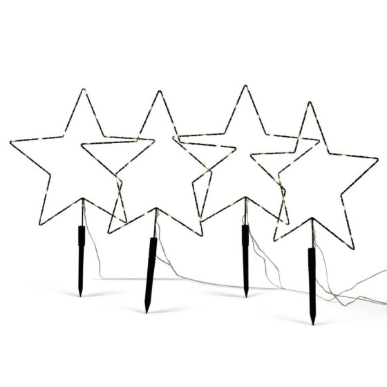 Habitat Set Of 4 Star Path Finder Christmas Lights