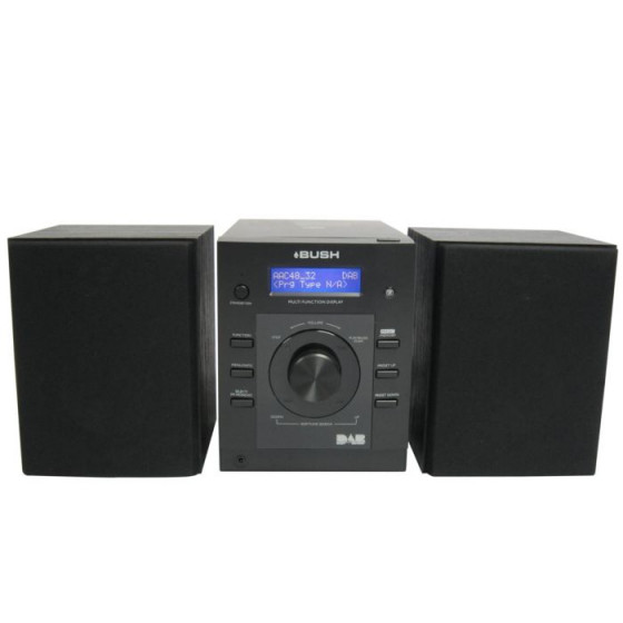 Bush 10W DAB CD Micro Hi-Fi System - Black