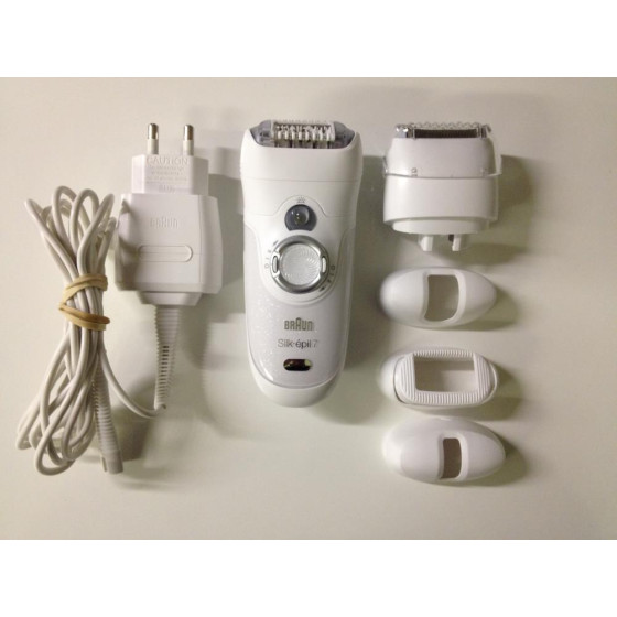 Braun Silk-épil Xpressive Pro 7681 Wet & Dry Rechargeable Epilator