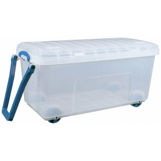 Really Useful 160 Litre Clear Heavy Duty Trunk With Handle