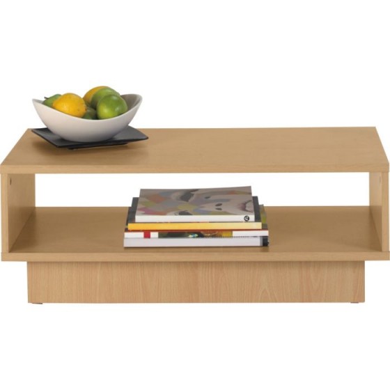 Cubes Coffee Table - Beech Effect (Slight Damage To Corners)