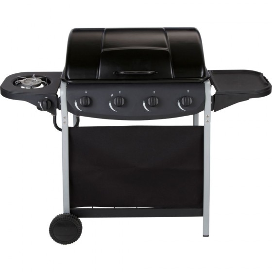4 Burner Gas BBQ with Side Burner (No Heat Tents)
