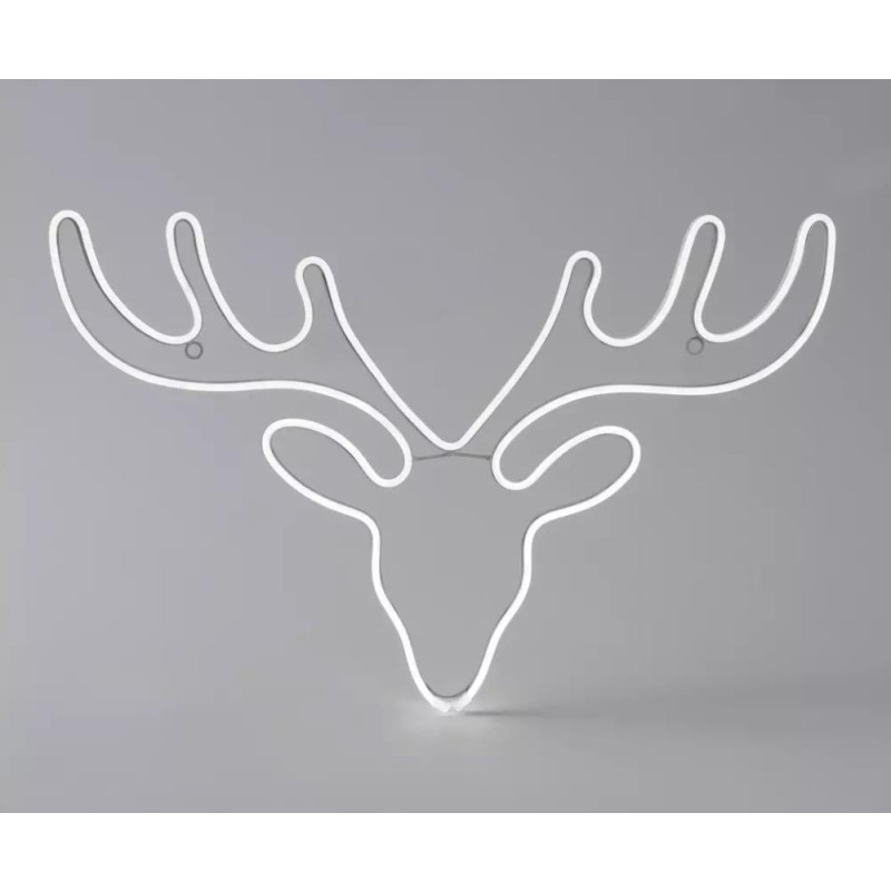Habitat 232 Neon Lights Warm White LED Christmas Reindeer Head