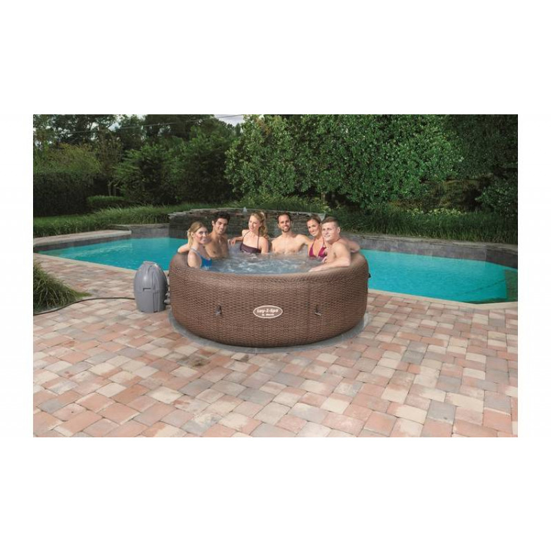 LayZSpa St Moritz 57 Person Hot Tub (2 Boxes) Other Garden & Power