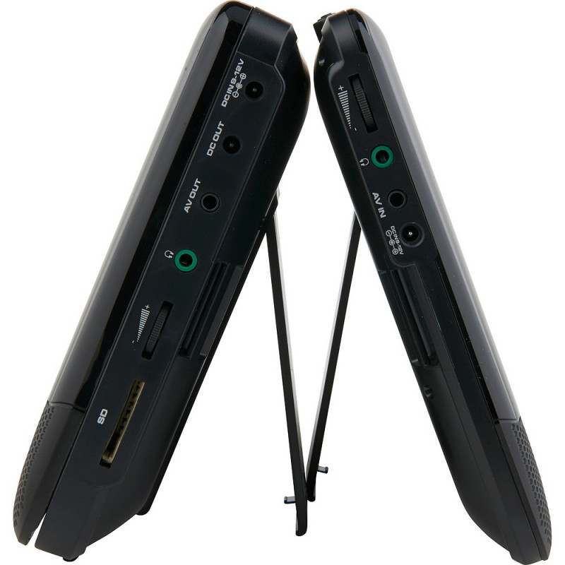 Bush 7in Twin InCar DVD Player Portable DVD Players DVD & Bluray