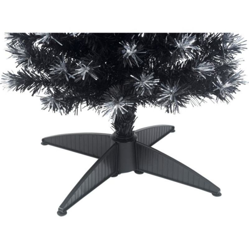 Black Fibre Optic Christmas Tree 4ft Christmas Trees Christmas Decorations GMV Trade