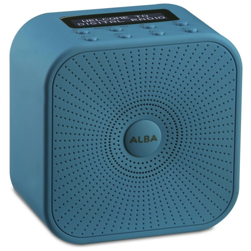 Alba Mono DAB Radio Blue DAB Digital Radios Home Audio Audio & Video GMV Trade
