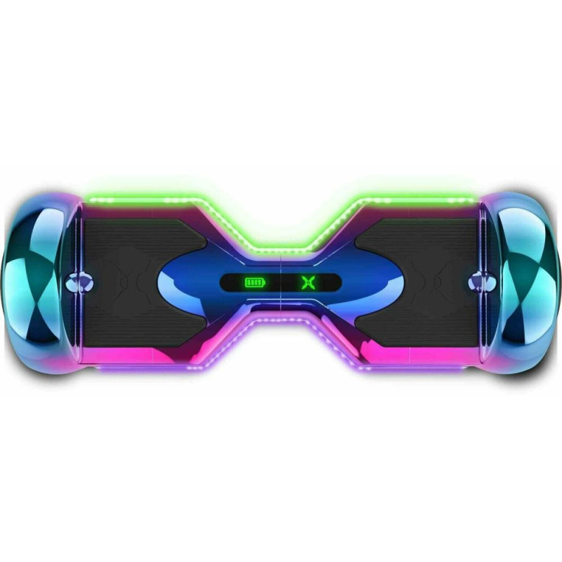Hover1 Horizon Hoverboard With LED Headlights Iridescent Outdoor