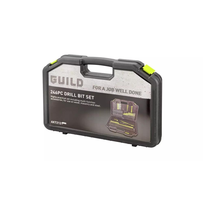 Guild 246 piece drill bit set sale