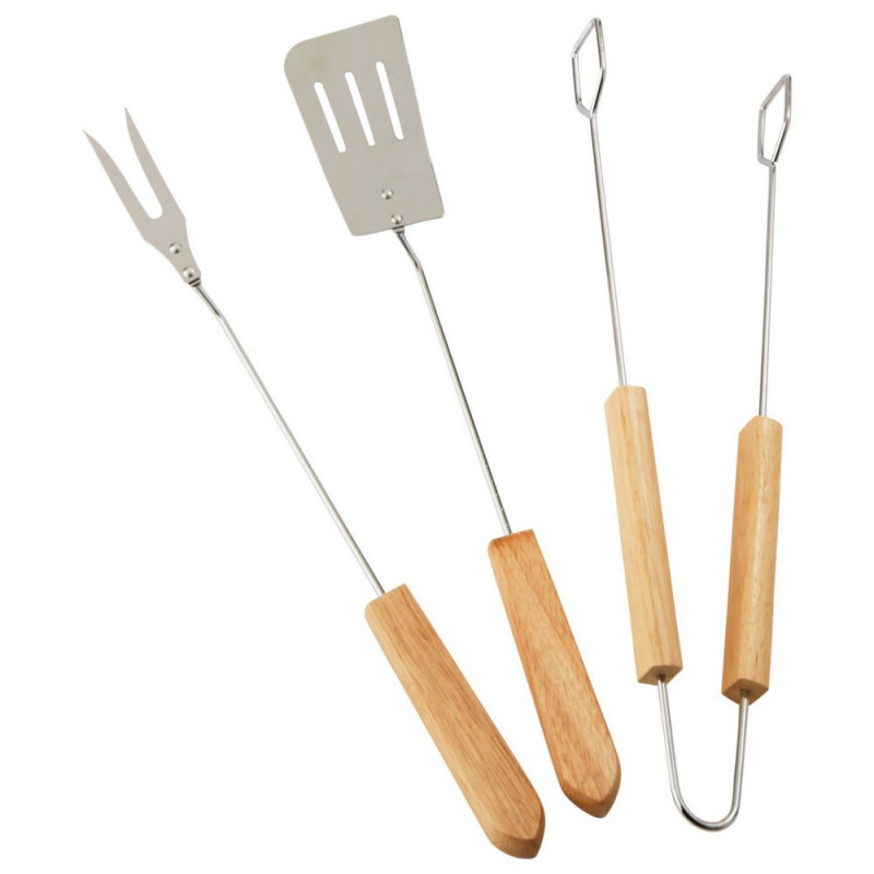 Charcoal Oil Drum BBQ With Utensils & Adjustable Grill Barbecues