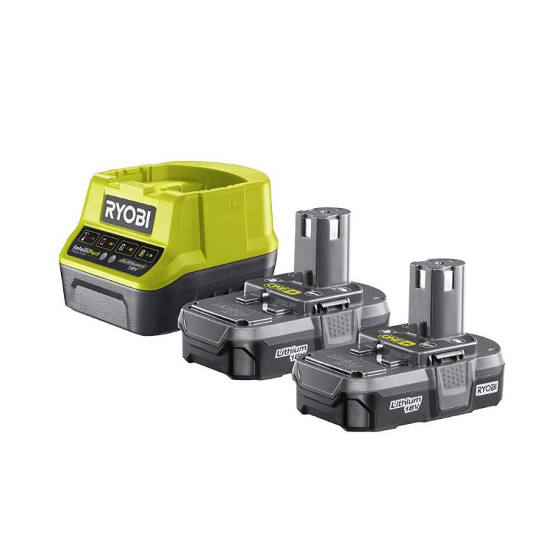 Ryobi RC18120213 18V ONE+ Lithium 2 x 1.3Ah Batteries & Charger