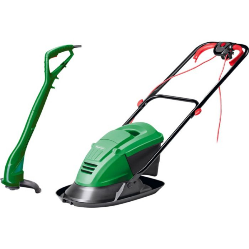Qualcast mower outlet and strimmer