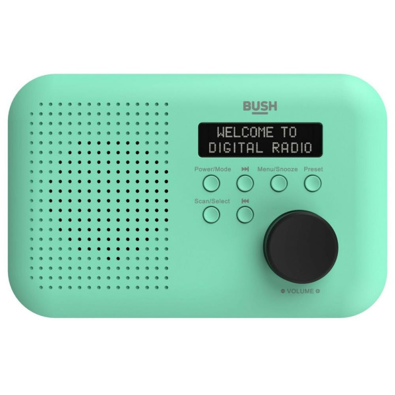 Bush Portable Mono DAB Radio Mint DAB Digital Radios Home Audio