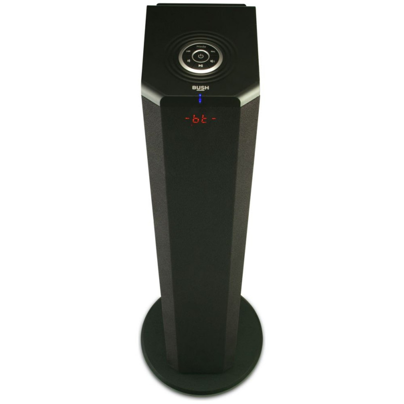 Bush Bluetooth Wireless Tower Speaker Black Speakers & Soundbars Home Audio Audio
