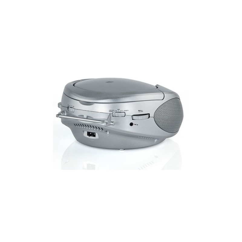 Alba Portable CD Player/Radio Silver CD Players & Cassette Players Home Audio Audio