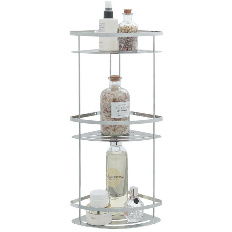 Argos Home Flat Plate 3 Tier Bathroom Corner Caddy Furniture GMV Trade