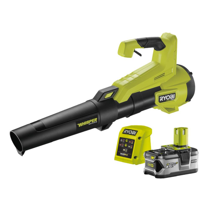 Ryobi RY18BLXC140 18v ONE+ Cordless Whisper Leaf Blower Garden Vacs