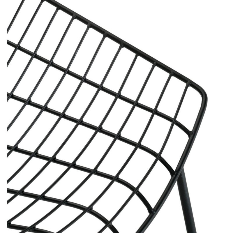 Habitat Leopold Garden Chair Black Garden Furniture Furniture