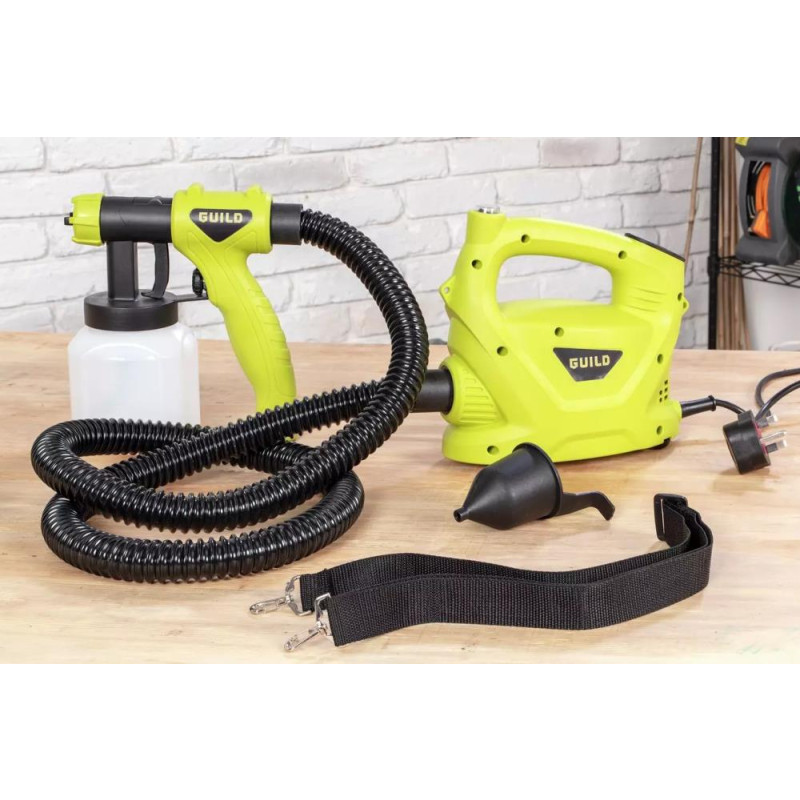 Guild Paint Spray Gun 500W Garden & Power Tools GMV Trade