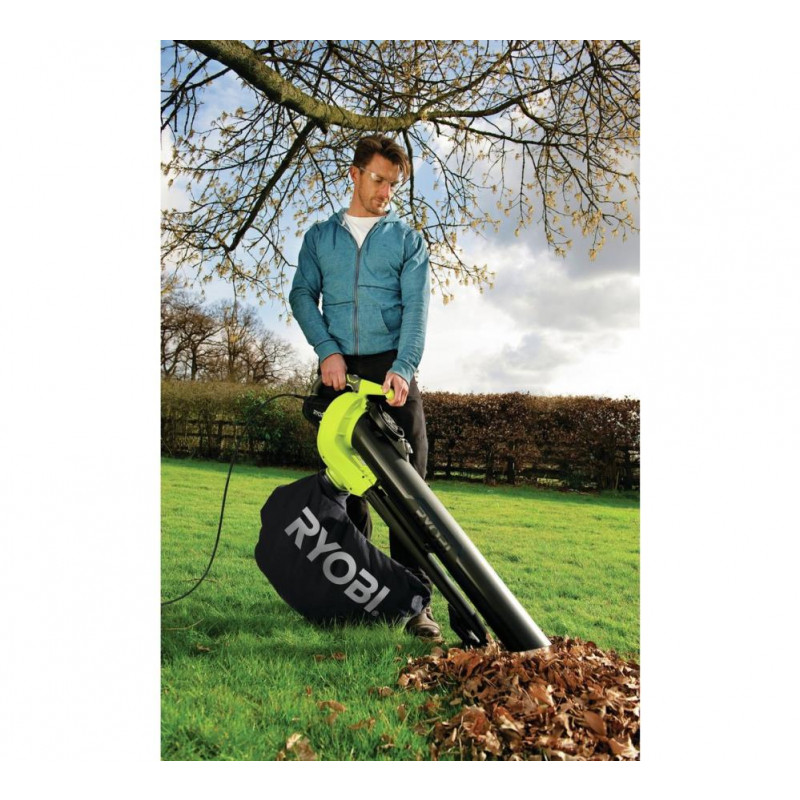 Ryobi RBV3000CESV Corded Leaf Blower And Vac 3000W Garden Vacs